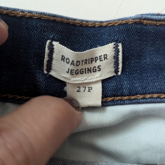 Madewell Roadtripper Jegging size 27P with Front Zipper Pocket Detail High Rise - Picture 4 of 12